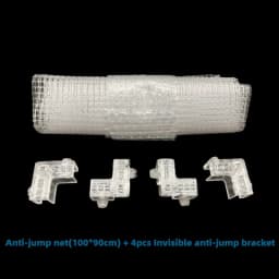Vastocean Aquarium Fish Tank Invisible Anti-Jumping Net DIY Protective Net Anti-tortoise Escape Anti-Escape Net Replacement Net