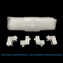 Vastocean Aquarium Fish Tank Invisible Anti-Jumping Net DIY Protective Net Anti-tortoise Escape Anti-Escape Net Replacement Net