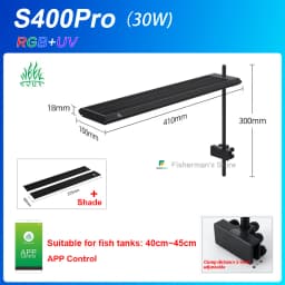 WEEK AQUA S Series S300 400 450Pro ,Aquarium Light Water Grass And Fish Tank Lamp Sentiment Small Clip Lamp