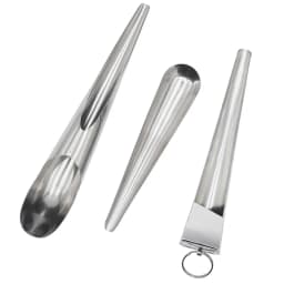 Pet Bird Parrot Feeder Spoon Stainless Steel Food Adding Spoon Bird Tools Cage Food Add Accessories Small Pet Feeding Tool 1 Pc