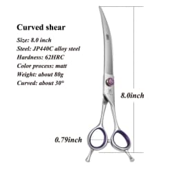 Fenice 7.0/8.0inch Professional Dog Grooming Scissors Thinning Chunker Shears JP440C Pets Dogs Groomer Tools