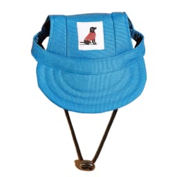 Dog Hat Summer Sunbonnet Dog Canvas Hat Adjustable Dog Baseball Hat Puppy Sports Sunscreen Windproof Cap Pet Supplies
