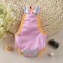 Denim French Bulldog Pet Physiological Pants Dot Female Dog Safety Sanitary Panties for Small Medium Dogs Cats Mascotas Shorts