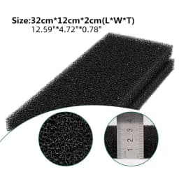 2PCS Fish Tank Aquarium Filter Cotton Easy to Use Purifying Water Quality Thickened Design Fish Tank Aquarium Filter Sponge