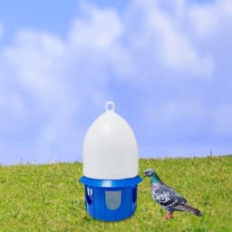 Bird Water Drinker Pigeon Water Dispenser Feeder Bird Cage Accessories Large Capacity Bird Cage Accessories with Hanging Handle