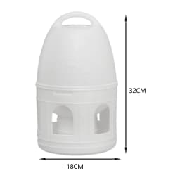 Bird Water Drinker Pigeon Water Dispenser Feeder Bird Cage Accessories Large Capacity Bird Cage Accessories with Hanging Handle
