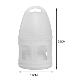 Bird Water Drinker Pigeon Water Dispenser Feeder Bird Cage Accessories Large Capacity Bird Cage Accessories with Hanging Handle