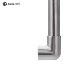 AQUAPRO Mini Skimmer Stainless Steel Inlet Outlet Pipes Inflow Outflow Shrimp Water Filter Aquarium Fish Tanks Accessories