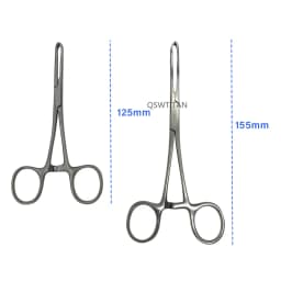 Alice Tissue Forceps Uterine Forceps Clamps Cervical Forceps Orthopaedic Surgical Instruments