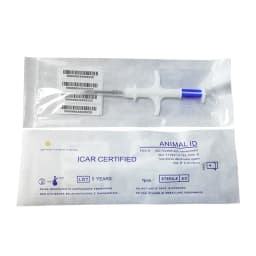 100pcs Pet Id Tags Injectable Microchip 2.12*12mm Rfid Syringe Glass Chip Injector Pet Dog Suppliers