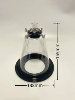 Nebulized oxygen mask for pet, animal respiratory mask for cat and dog