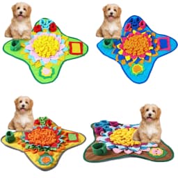 Good Quality Pet Snuffle Mat for Dogs, Interactive Feed Puzzle for Boredom Comfort and Softness