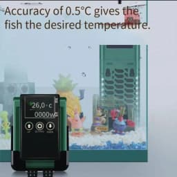 PTC fish tank high-power heater variable frequency constant temperature heating rod super power saving aquarium accessories 220V