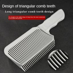 Barber Fade Combs Hair Cutting Positioning Comb Clipper Men Flat Top Hair Comb for Novice Barber Pet Styling Tool