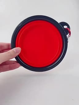 350ml Collapsible Dog Pet Folding Silicone Bowl Outdoor Travel Portable Puppy Food Container Feeder Dish Bowl Pet Supplies