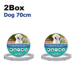 Dog Anti Flea And Tick Collars,Pet 8Month Protection Adjustable Collar For Large Dog Puppy Cat, Dogs Accessories