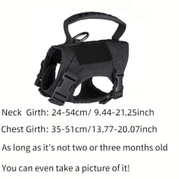 600D Cat Tactical Vest Pet Chest Strap Vest Type Puppy Cat Training Clothing Small Dog Vest