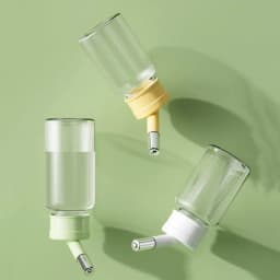 Automatic Hamsters Water Bottle Hanging Water Dispenser Bead Head Watering Bottle Drinking Supply for Small Animals