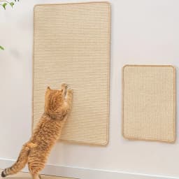 1pcs Sisal Cat Scratching Board Sticks to the Wall Does Not Drop Chips Scratches the Sofa Protection Vertical Claw Grinding Mat