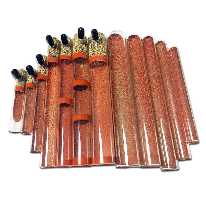 Various Sizes Ant Farm House Bamboo Test Tube Ant Nest Plaster Tube for Ant House Gypsum Pet Anthill Workshop Villa Queen Home