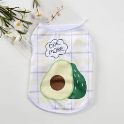 Summer Cat Puppy Clothes Cartoon Print Pet Sleeveless Vest for Small Dogs Cats Kitten Sphynx Clothing Ropa Para Gato