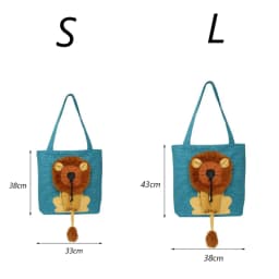 Waliking Pet Carrier Bag for Small Dogs Puppy Dog Handbag Chihuahua Shih Tzu Pomeranian Slings Shoulder Bags mascotas Supplies