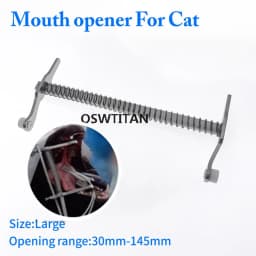 Pet Dogs Cats Mouth Retractors Small Animal Dentistry Mouth Opener Dental Veterinary Instrument