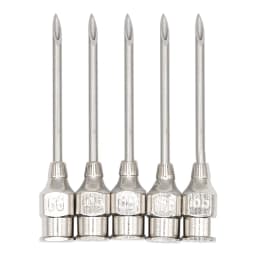 10Pcs Stainless Steel Veterinary Needle Syringe Needle Dispensing Needles Laboratory Sampling Needle Livestock Accessories