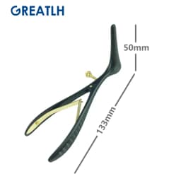 Medical Nose Mirror Speculum Lens Nostril Pliers Nasal Cavity Examination Nasal Expander Nasal Speculum Nasal Dilation Forceps