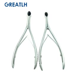 Medical Nose Mirror Speculum Lens Nostril Pliers Nasal Cavity Examination Nasal Expander Nasal Speculum Nasal Dilation Forceps