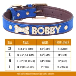 Personalized Small Dogs Chihuahua Collar Bling Rhinestone Dog Collars Free Custom Pet Dogs Cats Name Charms Pet Accessories