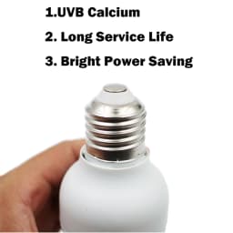 Reptile 5.0 UVB Lamp Bulb Light 13W 110/220V Reptiles Terrarium Habitat Heating Lighting Lizard Turtle Snake Supplement Calcium