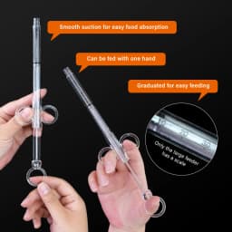 Pet Bird Parrot Baby Feeding Syringe Young Bird Drug Syringe Thick/Thin Tube Nutrient Solution Injection Pet Bird Supplies Tools