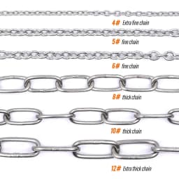 Bird Parrot Foot Chain Stainless Steel Ankle Foot Ring Stand Chain Outdoor Flying Training Starling Pigeon Bird Accessories