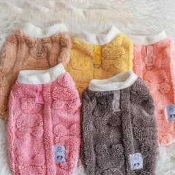 Soft Fleece Dog Clothes Winter Warm Puppy Kitten Pullover Pet Clothes for Small Dogs Chihuahua Bulldog Apparel Sweater for Dogs