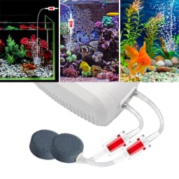 10PCS Red Clear Air Check Valve - Non-Return One Way Check Valve For Aquarium Air Pump Fish Tank Aerator