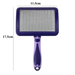 Dog Brush Stainless Steel Dogs Combs Massage Dog Grooming Brush Pet Hair Remover Cleaning Tools Soft Handle Cat Comb Cat Br Comb