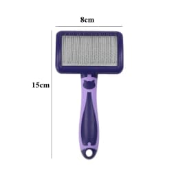Dog Brush Stainless Steel Dogs Combs Massage Dog Grooming Brush Pet Hair Remover Cleaning Tools Soft Handle Cat Comb Cat Br Comb