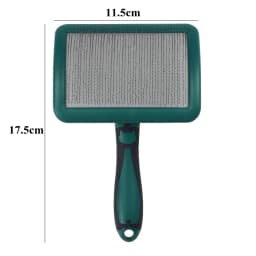 Dog Brush Stainless Steel Dogs Combs Massage Dog Grooming Brush Pet Hair Remover Cleaning Tools Soft Handle Cat Comb Cat Br Comb