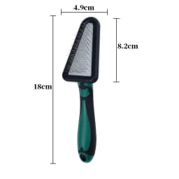Dog Brush Stainless Steel Dogs Combs Massage Dog Grooming Brush Pet Hair Remover Cleaning Tools Soft Handle Cat Comb Cat Br Comb