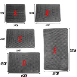 Cat Litter Mat Pet Toilet Waterproof Double Layer Pet Litter Box Mat Nonslip Sand Cat Washable Mat Clean Pad Pet Clean Supplies