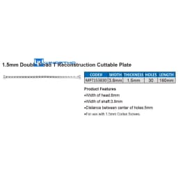 AO reconstruction LC-DCP cuttable plates veterinary orthopedic instruments pet animal surgical Compression winortho tplo