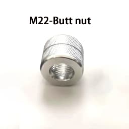 ZRDR Aquarium CO2 Regulator Nut Connector, W21.8 G5/8 CGA320 M22 Nut Connector, Fish Tank CO2 Fitting Sealing Ring