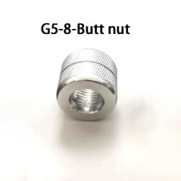 ZRDR Aquarium CO2 Regulator Nut Connector, W21.8 G5/8 CGA320 M22 Nut Connector, Fish Tank CO2 Fitting Sealing Ring