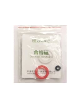 ZRDR Aquarium CO2 Regulator Nut Connector, W21.8 G5/8 CGA320 M22 Nut Connector, Fish Tank CO2 Fitting Sealing Ring