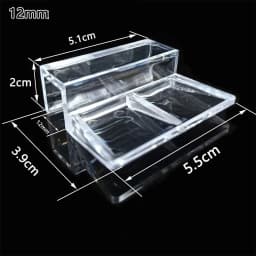 4pcs Clear Acrylic Rimless Aquarium Fish Tank Glass Cover Clip Support Holder 6/8/10/12mm Aquarium Cover Bracket Clip Universal