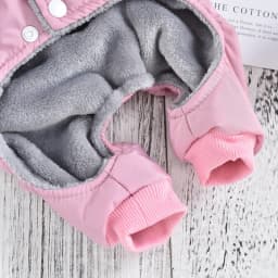 Knit High Neck Dog Sweater Jacket Winter Thick Pet Tracksuit Overall Pink Blue S XXL Down Outdoor Wear Pomeranian Shih Tzu Goods