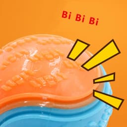 Dog Interactive Ball Soft TPR Toy for Dog Interactive Training Dog Ball Pet Teeth Cleaning Bite Resistance Ball Toy Random Color