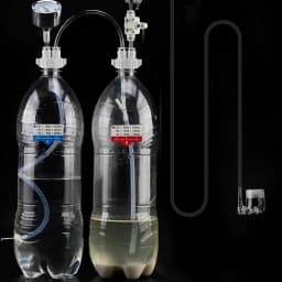 DIY CO2 Valve Diffuser Aquarium Supply Fish Tank Water Grass Homemade Carbon Dioxide Generator Kit With Pressure Air Flow Device