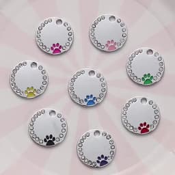 Dog Tag Personalized Pet Puppy Cat ID Tag Engraved Custom Dog Collar Accessories Customized Address Name Tag for Dogs Cats